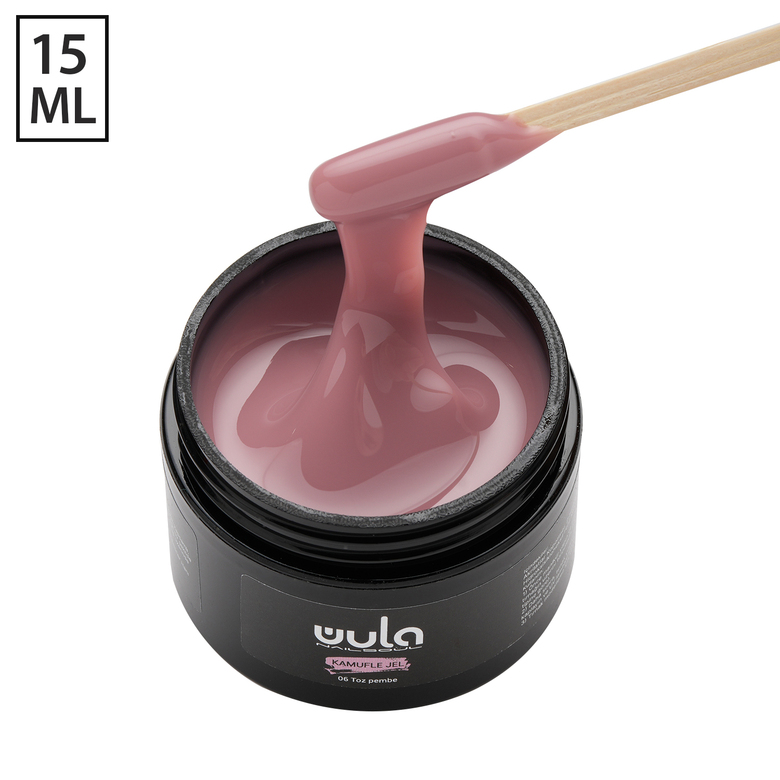 Protez Tırnak Jeli Camouflage 15ml Dusty Rose 06