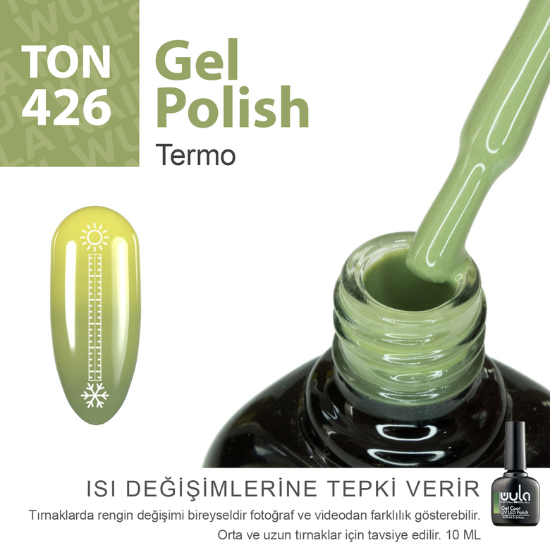 Kalıcı Oje Nailsoul Termo 10ml Ton 426