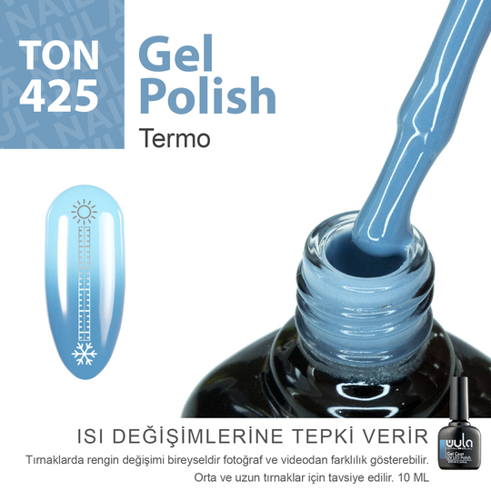 Kalıcı Oje Nailsoul Termo 10ml Ton 425