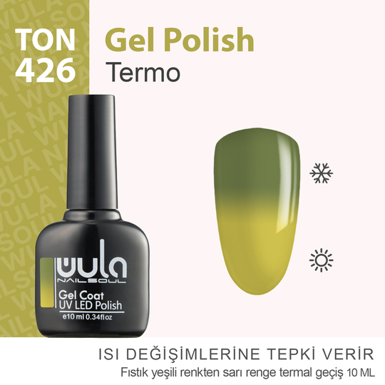 Kalıcı Oje Nailsoul Termo 10ml Ton 426