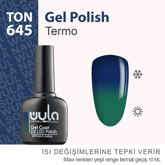 Kalıcı Oje Nailsoul Termo 10ml Ton 645